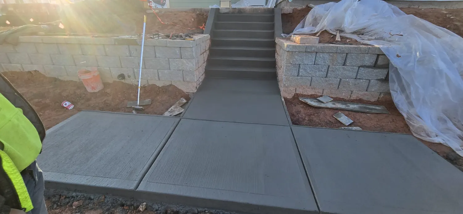 Clean concrete sidewalks, walkways, steps, and repairs for safer movement around Lawrenceville homes.